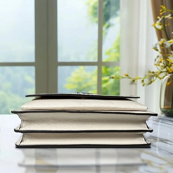 COACH CT831 Mini Klare Crossbody Bag With Floral Print Leather Chalk Multi - Picture 5 of 9